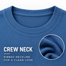 Men's Baggy Fit Wide Shoulder Crew Neck Shirt product image
