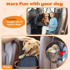 Back Seat Extender & Dog Car Seat Cover product image