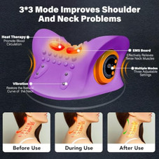 Stilefix Neck Massager Pillow with 3 Adjustable Modes product image