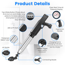 Rechargeable Electric Toilet Plunger product image