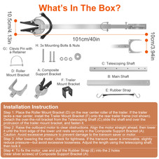 Adjustable Boat Transom Saver product image