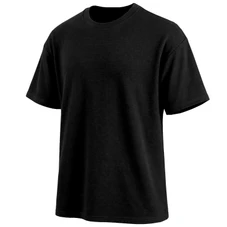Men’s Heavyweight Micro Waffle Knit Oversized Drop Shoulder T-Shirt product image