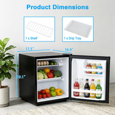 Mini Fridge with Chiller Compartment product image