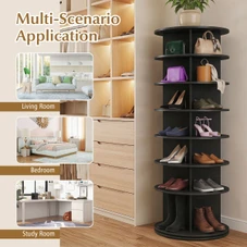 7-Tier Rotating Shoe Rack Tower product image