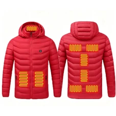 Unisex Electric Heated Hooded Jacket (Requires Power Bank) product image