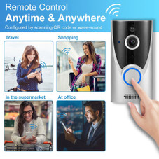 Wi-Fi Video Doorbell 720p HD product image