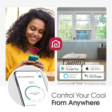 LG 24,50 BTU 208/230V, 15AMP Electronic Smart Air Conditioner with Remote  product image