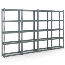 5-Tier Metal Shelving Unit with Five-Layer Storage (4-Pack) product image