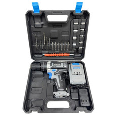 Brookstone 21V Cordless Power Drill Set – 30 Piece Tool Kit with Carry Case product image