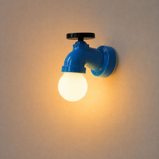 Wall Mounted Retro Faucet LED Lamp product image