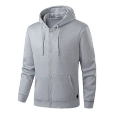 Unisex Heated Full Zip Hoodie (Requires Power Bank) product image