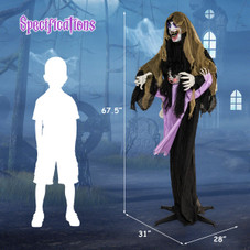 Animatronic Vampire Halloween Decoration product image