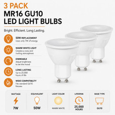 FEIT Dimmable Warm White LED Bulb (3-Pack) product image