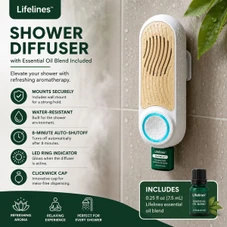 Lifelines Shower Diffuser with Essential Oil Blend product image