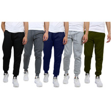 Men's Fleece Jogger Sweatpants (3-Pack) product image