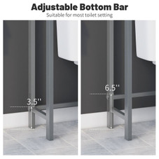 5-Tier Heavy Duty Metal Shelving Unit (Set of 4) product image