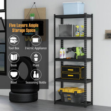5-Tier Heavy Duty Metal Shelving Unit (Set of 4) product image