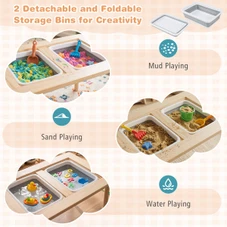 Kids' Sensory Table Set (1 or 2 Chairs) product image