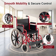 Adult's Folding Wheelchair  product image
