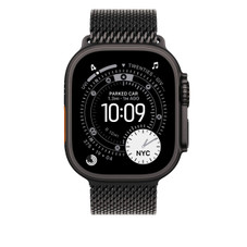 Apple Milanese Loop 49mm Black Titanium Band – Small product image