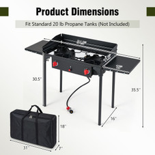 2-Burner Propane Gas Stove product image
