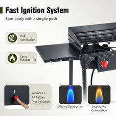 2-Burner Propane Gas Stove product image