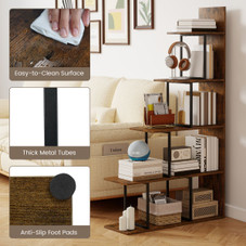 5-Tier Stepped Bookshelf (1- or 2-Pack) product image
