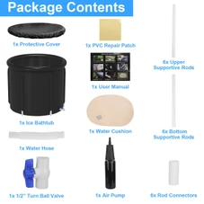 97-Gallon Ice Bath Tub with Cover  product image