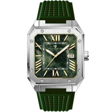 Christian Van Sant Men's Mosaic Green Dial Watch product image