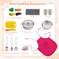 Kids Wooden Play Corner Kitchen product image
