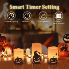 Halloween Flameless Candle (3-Pack)  product image