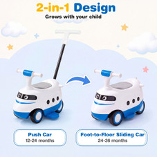 2-in-1 Toddler Ride On Push Car  product image