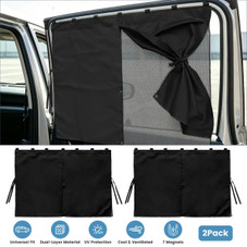 Double-Layer Magnetic Car Window Shade (2-Pack) product image