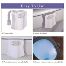 Color-Changing Toilet Lamp product image