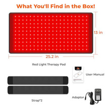 Sunruf 10000MAH Portable Red Light Pad (24.5"X13") product image