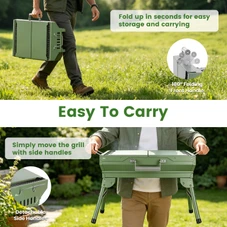 Foldable Charcoal BBQ Grill product image