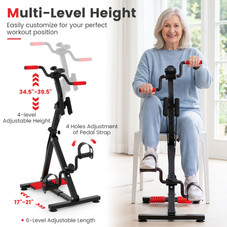 Adjustable LCD Pedal Exercise Bike with Massage product image