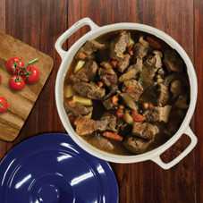 Le Regalo Stoneware Casserole with Lid product image