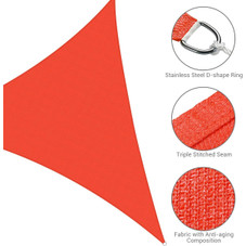 28FT Triangle Sun Shade Sail Canopy product image