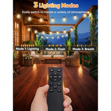 Brightever Outdoor String Lights with Remote product image