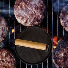 Jim Beam Cast Iron Burger Press product image