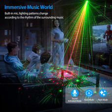 iMounTEK Sound Activated Party LED Laser Light product image