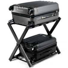 Folding Luggage Rack with Shelf (2-Pack) product image