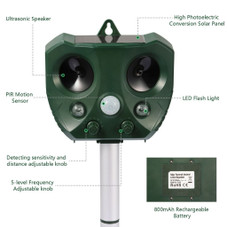 Solar Ultrasonic Animal Repeller  product image