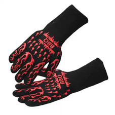 Silicone Non-Slip Heat Resistant BBQ Gloves product image
