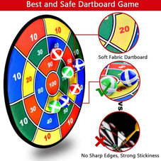 Kids Sticky Dart Board with 3 Balls and Hook product image