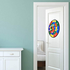 Kids Sticky Dart Board with 3 Balls and Hook product image