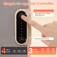 3-Fold Under Desk Space Heater product image