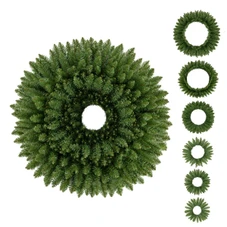 Nesting Christmas Wreath Set (6 Pieces)  product image