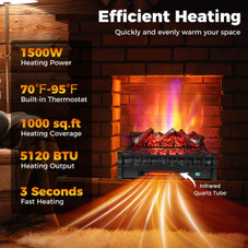 Wi-Fi Fireplace Insert  product image